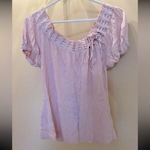 The Limited shirt with ribbons